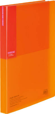 Display Book <bi-Color> 40 Pocket Orange