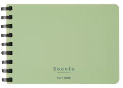 Sooofa Soft-ring 筆記薄 A7 80頁 方格