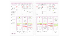將圖片載入圖庫檢視器 Campus Study Planner Weekly活頁紙/可視派
