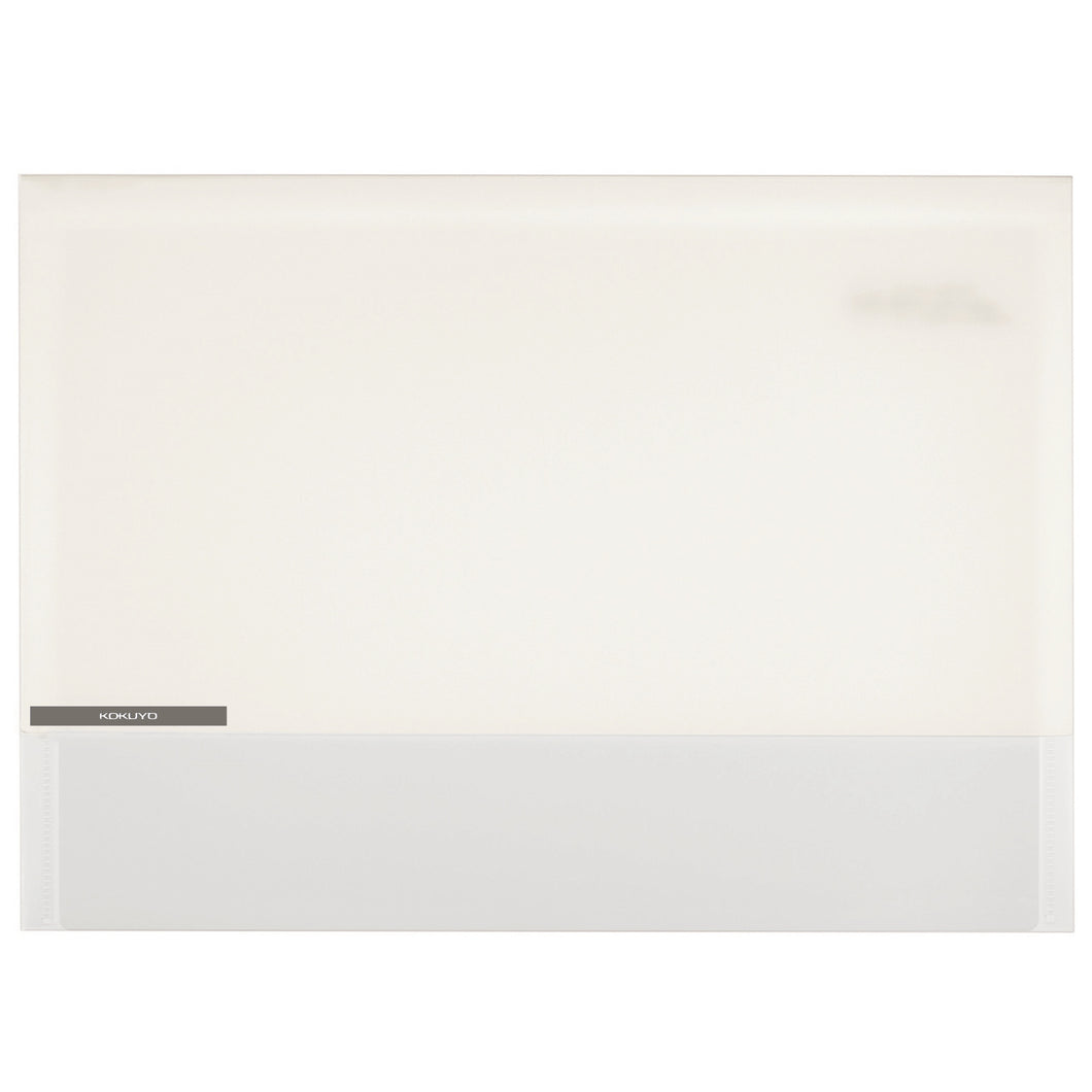 Clear Folder Wallet <bi-color> A4Wide Transparent