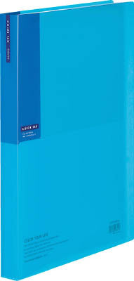 Display Book <bi-Color> 40 Pocket Light Blue